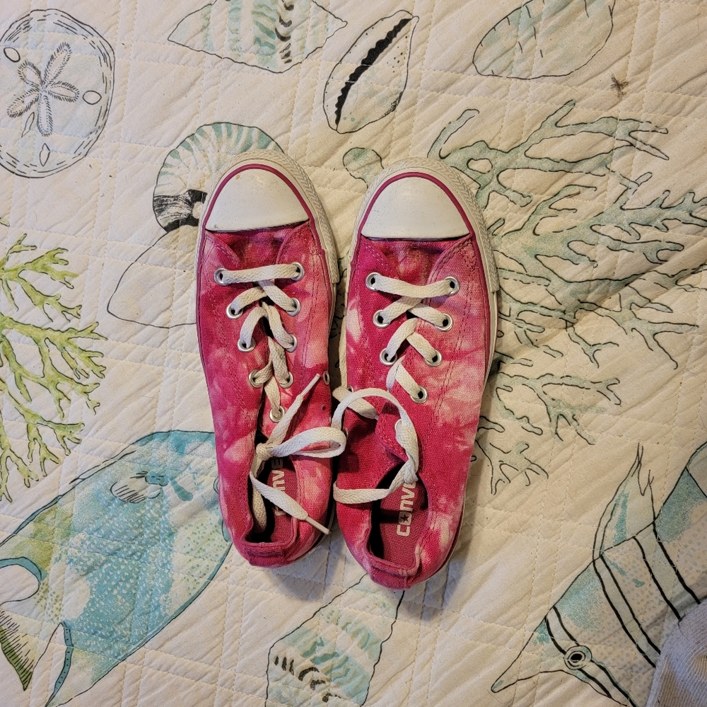 Pink Tye Dye Converse 6